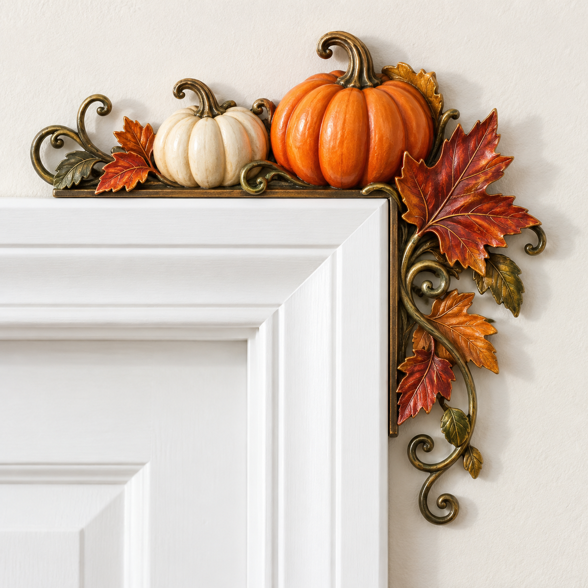 ššAutumn Cross Door Topper