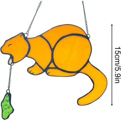 🎁2026 Last Day 49% OFF - 🐈Puking Cat Funny Hanging Ornament