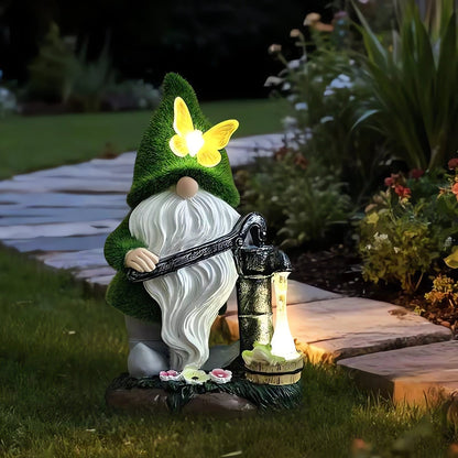🌺🌺Summer Sale 49% OFF🔥Outdoor Garden Gnomes with LED Solar Light