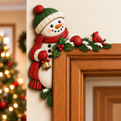 🎅 🎅2026 Christmas Gift 50% Off--Christmas Peekaboo Door Frame Corner Decor
