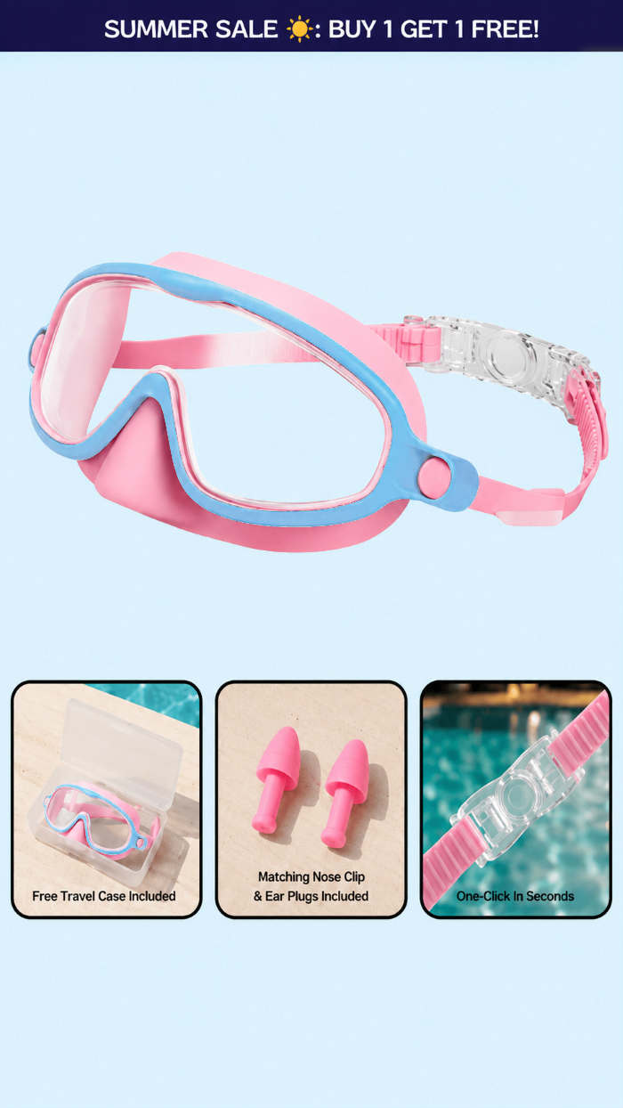 🏊  TibaToes™ Kids Swim Goggles Collection