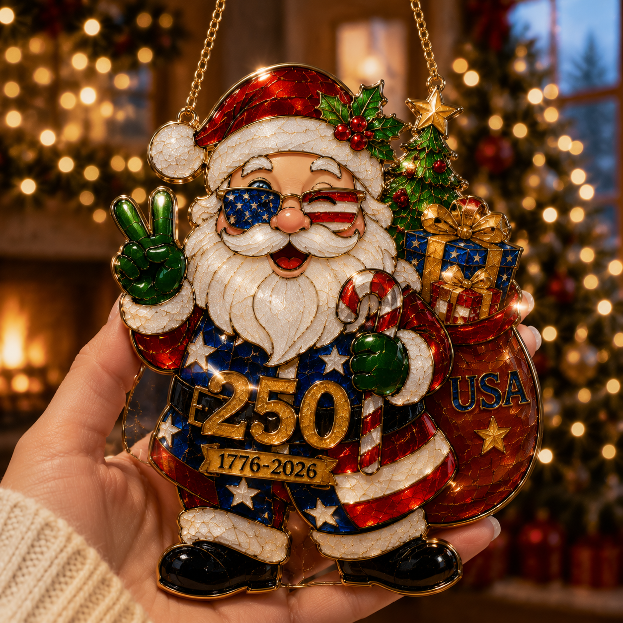✨ Limited anniversary edition✨⏰49% OFF!🔥Santa Claus Christmas tree ornament
