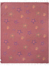 🏖️Daisy Turtle Turkish Cotton Beach Towel – Oversized Sand Resistant Quick Dry Towel