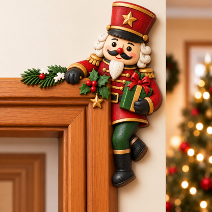 🎅 🎅2026 Christmas Gift 50% Off--Christmas Peekaboo Door Frame Corner Decor