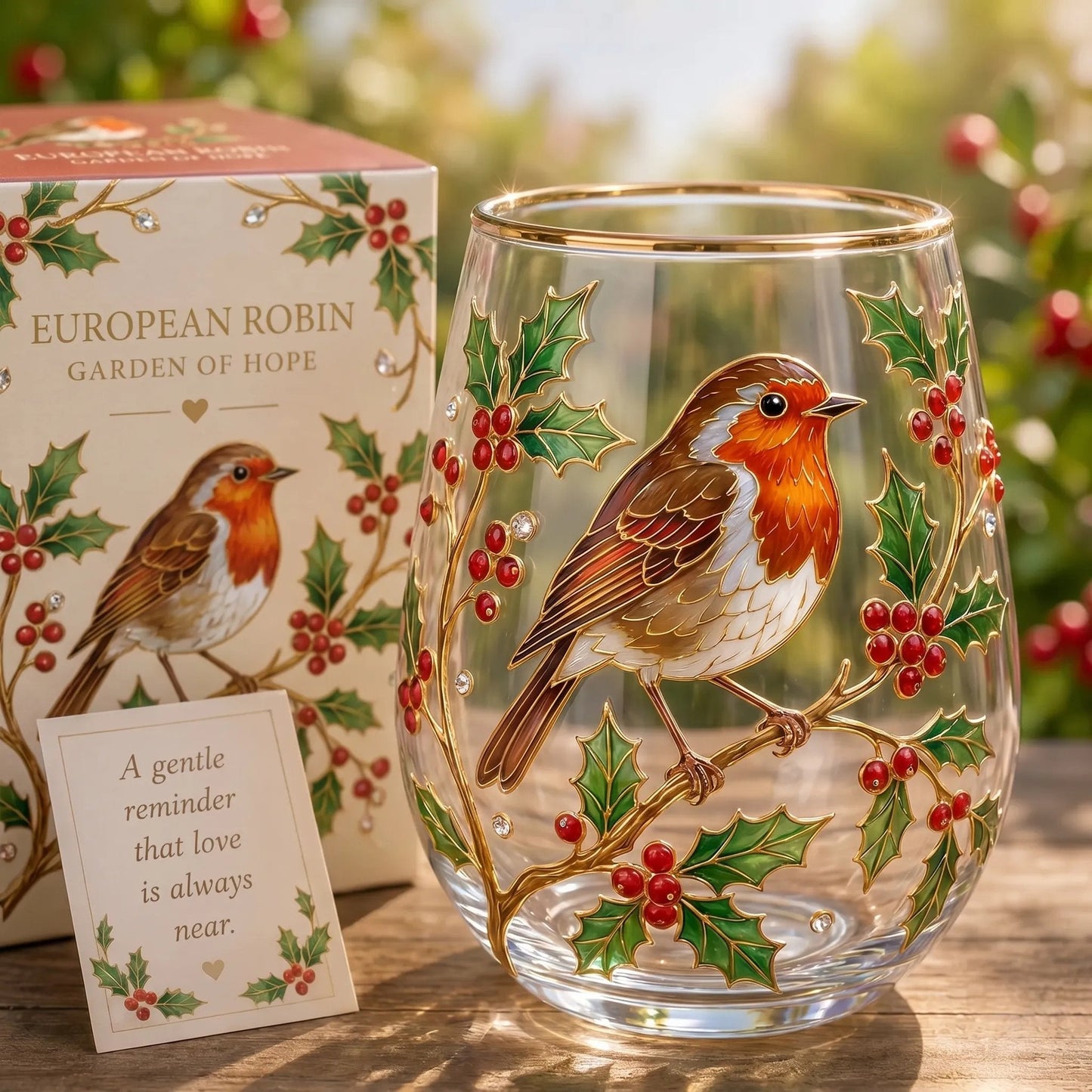 🦩🦩Flamingo Garden of Joy Glass Cup