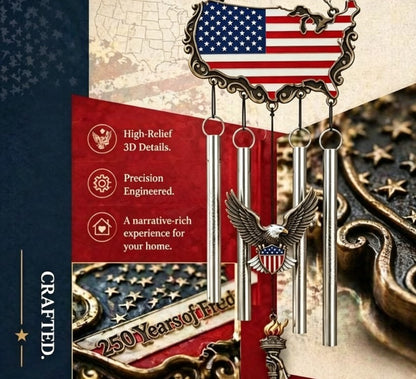 🎐🎐🇺🇸 250 Anniversary Freedom Memorial Wind Chime