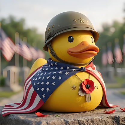 🦆Last Day 49% OFF🔥 - Patriotic Military Duck Figurine