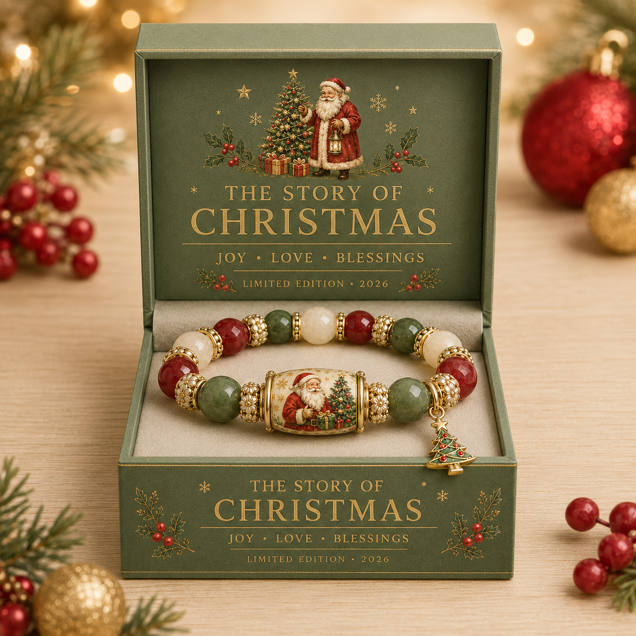 🎅🎅 Christmas Magic Bracelet 🎄 | 2026 Limited Edition — 50% OFF Holiday Sale