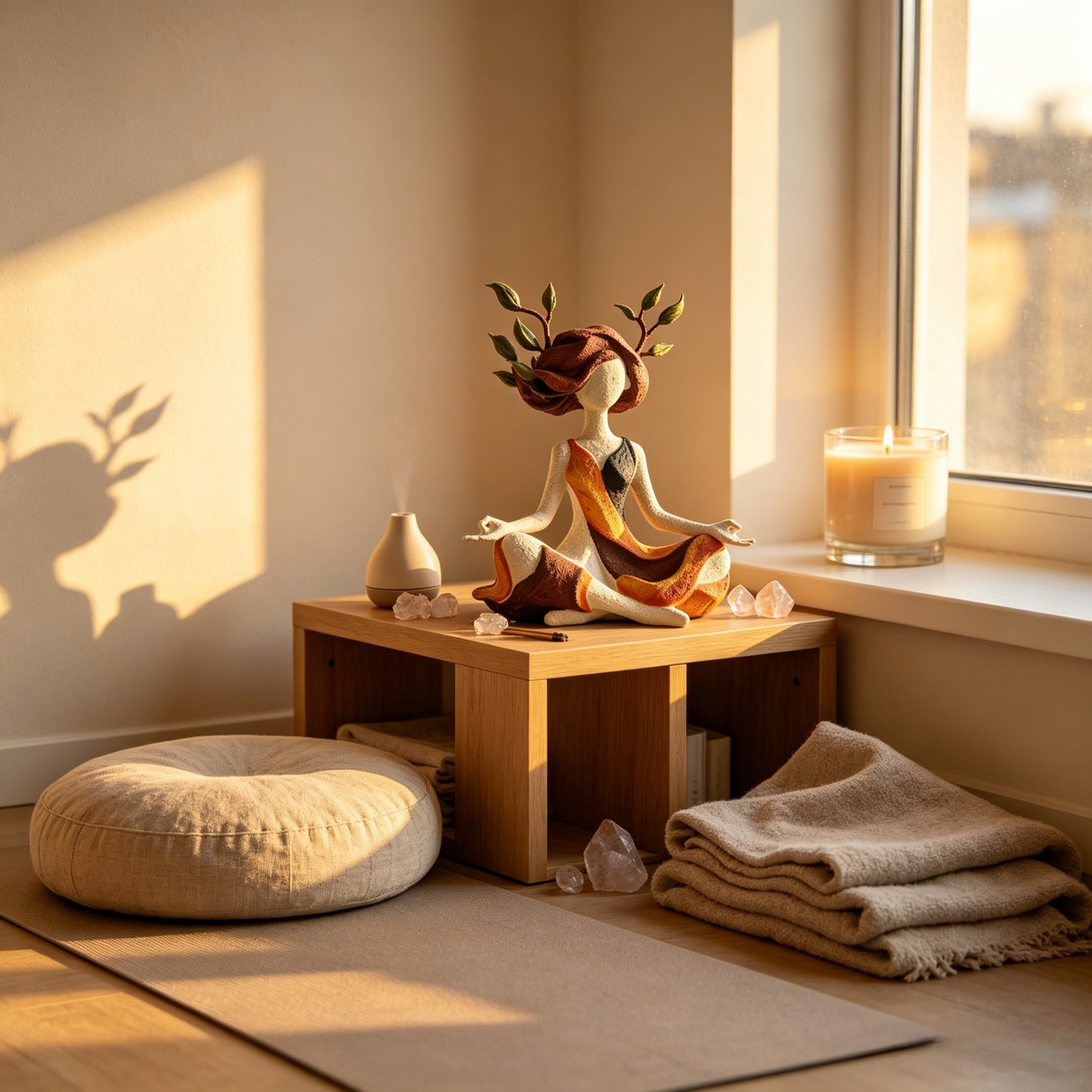 🧘‍♀️Serenity Growth | Inner Harmony Sculptural Figurine