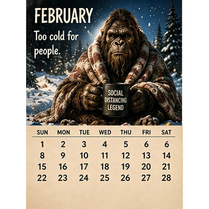 🦶2027  Daily Life Calendar