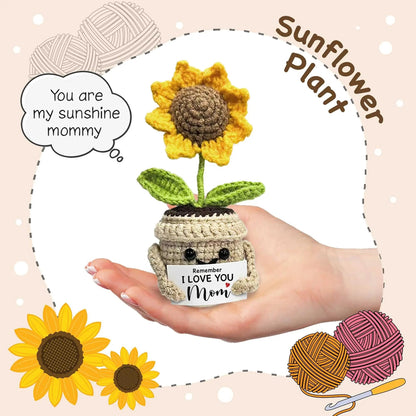 🌻🌻 #1 MOM GIFT: 49% OFF丨Handmade Crochet Sunflower