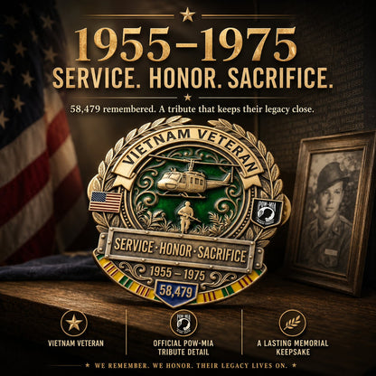 🦅🦅LAST DAY 49% OFF - 🎖️Vietnam Veteran Honor Commemorative Pin