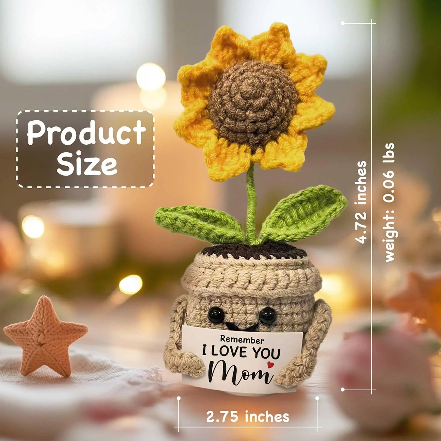 🌻🌻 #1 MOM GIFT: 49% OFF丨Handmade Crochet Sunflower