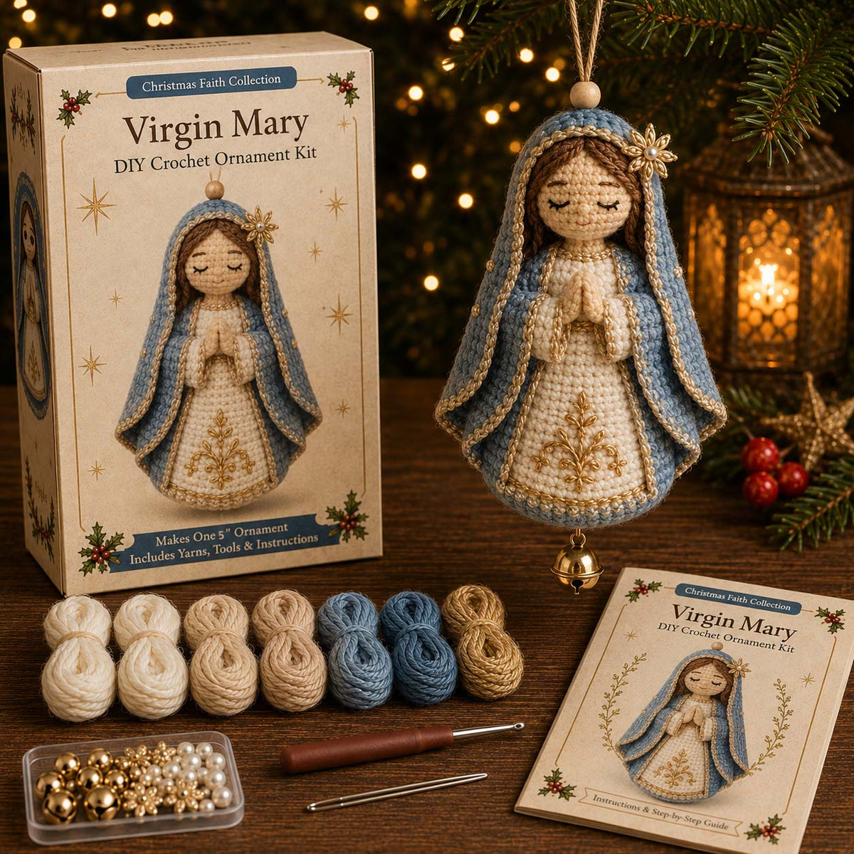 🎅 2026 Christmas Gift 50% Off--🎄 Christmas Character Fabric Ornament DIY Kit