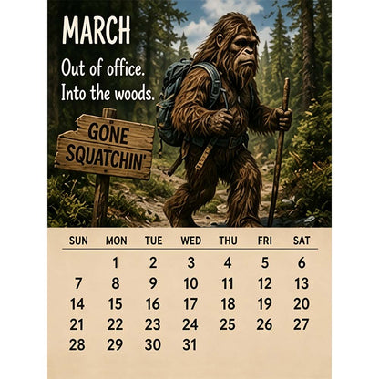 🦶2027  Daily Life Calendar