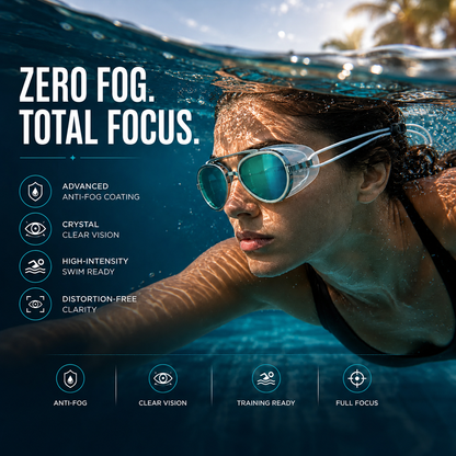 🔥🔥Hot Deal Summer Sale 50%✨Anti-Fog Swim Goggles🏊‍♂️☀️