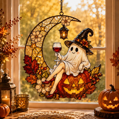 ⏰LIMITED TIME 49% OFF!🔥Cute Halloween Ghost Window Hanging Decoration