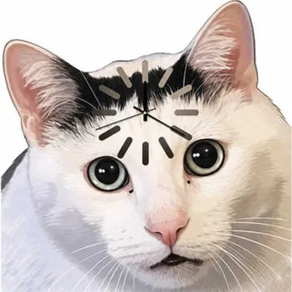🎅 2026 Christmas Gift 50% Off--🐱 Loading Cat & Dog Wall Clock – Cute Animal Collection