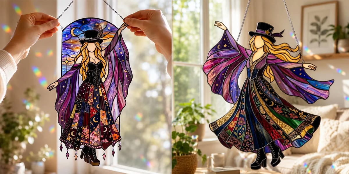 💥LAST DAY 57% OFF - 💃Stevie Nicks🤘Handmade Spinner