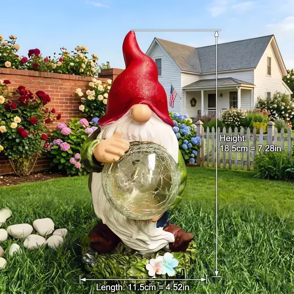 🌺🌺Summer Sale 49% OFF🔥Outdoor Garden Gnomes with LED Solar Light