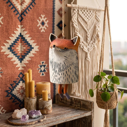 🎐🎐Handmade Whimsical Animal Wind Chime Ornaments
