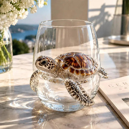 🎁The Perfect Beach House Gift 🌊3D Ocean Animal Artisan Glassware Collection