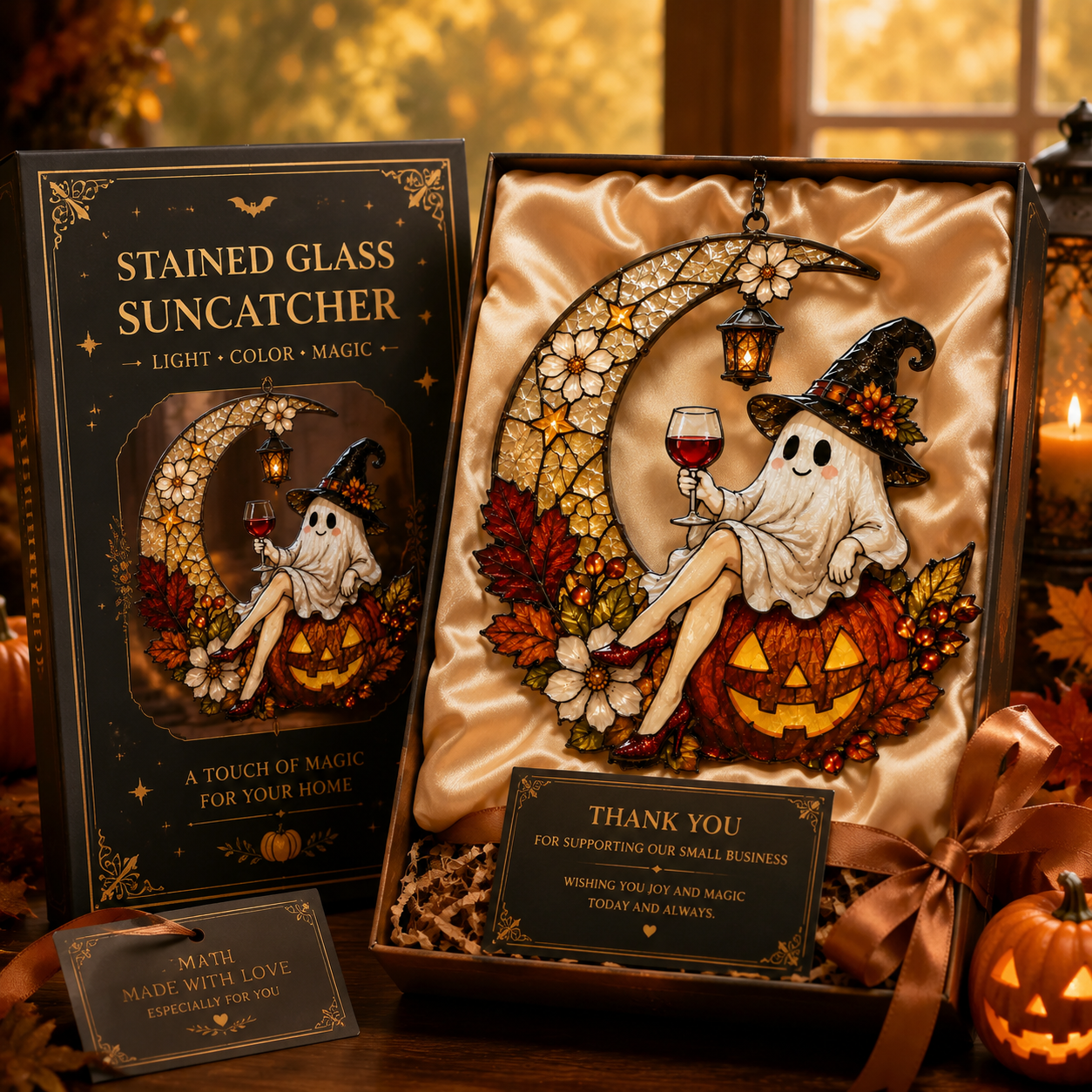 ⏰LIMITED TIME 49% OFF!🔥Cute Halloween Ghost Window Hanging Decoration