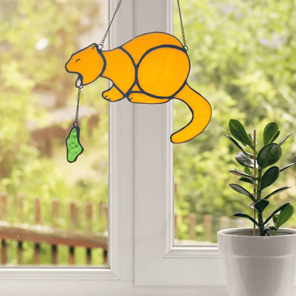 🎁2026 Last Day 49% OFF - 🐈Puking Cat Funny Hanging Ornament