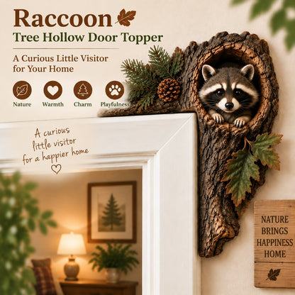🎅 🎅2026 Christmas Gift 50% Off--⏰LAST DAY 50% OFF 🐿️ 3D Chipmunk Tree Hollow Door Topper | Woodland Animal Doorway Decor For Cozy Nature Homes