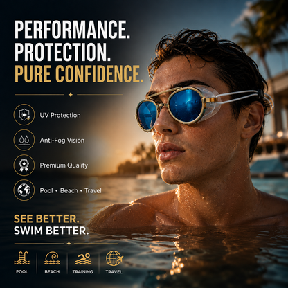 🔥🔥Hot Deal Summer Sale 50%✨Anti-Fog Swim Goggles🏊‍♂️☀️
