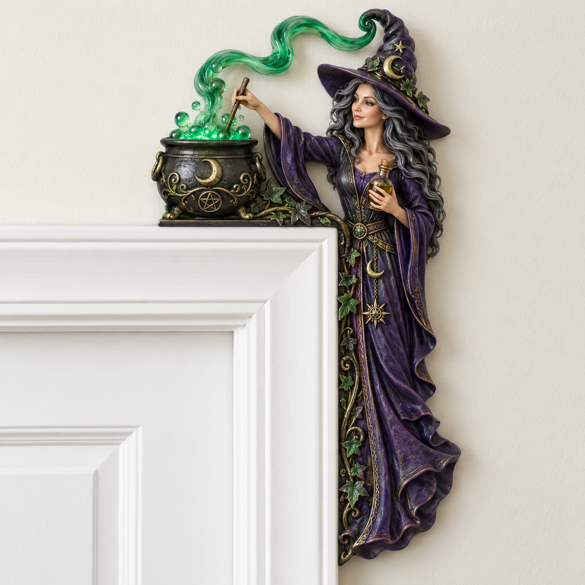 🧙‍♀️Witch Cauldron Door Topper