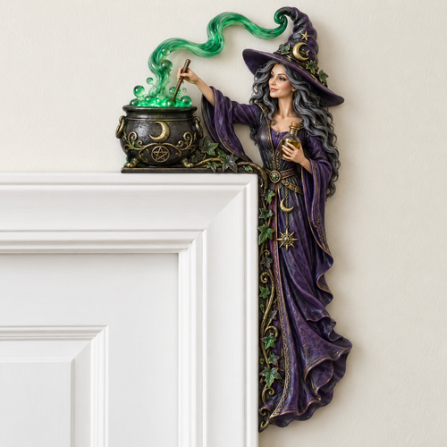 🧙‍♀️Witch Cauldron Door Topper