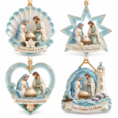 🎅🎅2026 Christmas Gift 50% Off--Coastal Holy Night: The Birth of Love | Nativity by the Sea