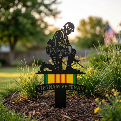 🔥Last Day 50% OFF🔥- Vietnam Veteran Tribute Garden Stake – Honor and Respect