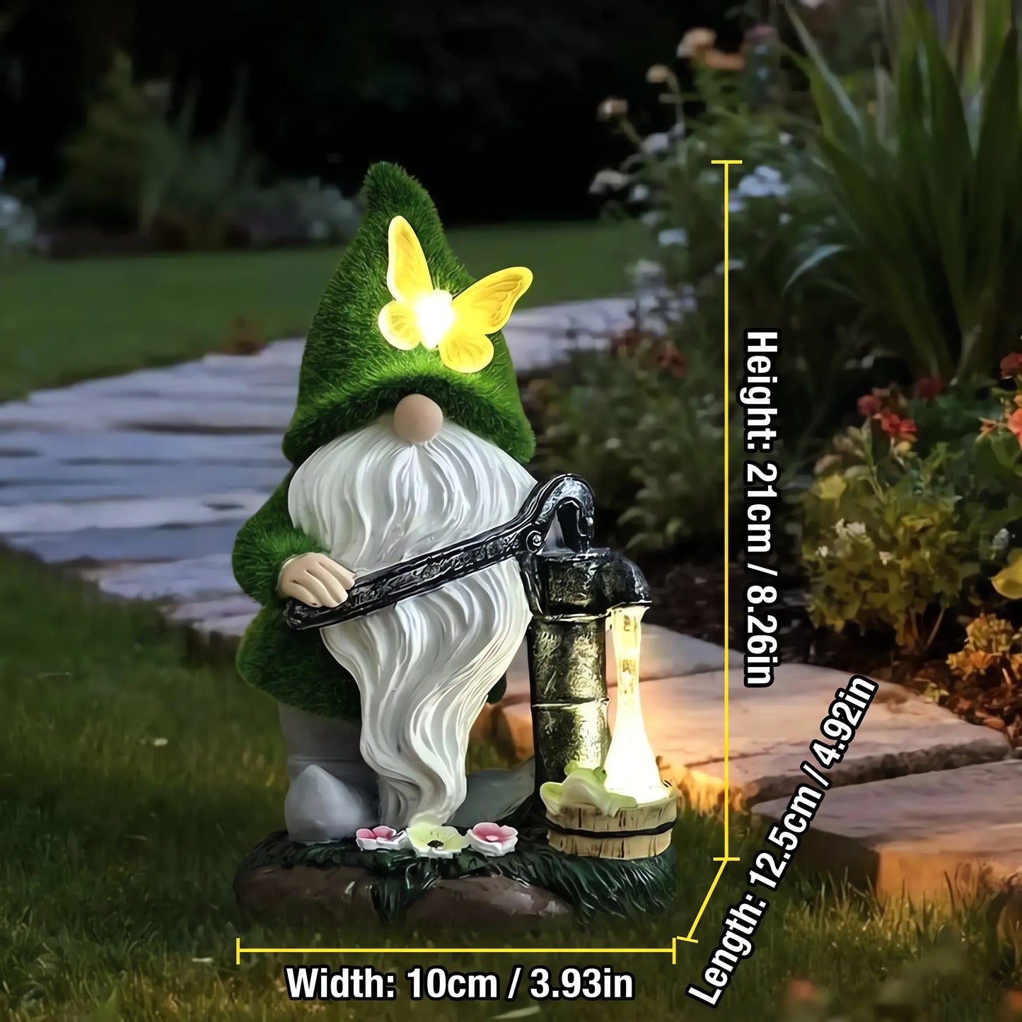 🌺🌺Summer Sale 49% OFF🔥Outdoor Garden Gnomes with LED Solar Light