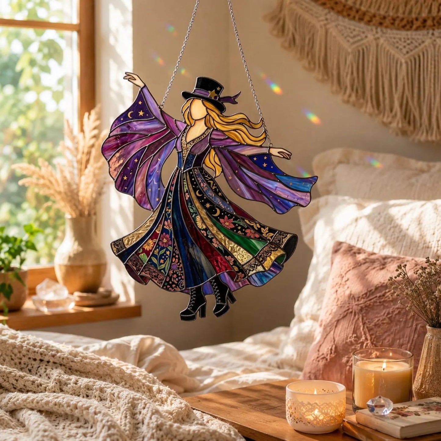 💥LAST DAY 57% OFF - 💃Stevie Nicks🤘Handmade Spinner