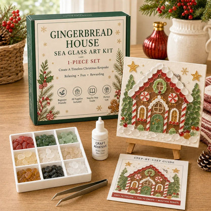 🔥 LAST DAY 49% OFF 🎄 Christmas Sea Glass Art Kit