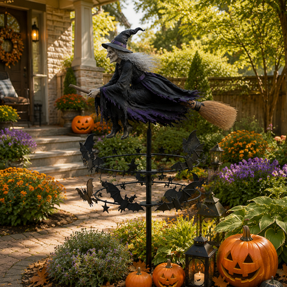 🧙‍♀️ The Enchanted Witch Garden Wind Spinner