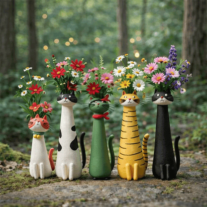 💖🎁2026 Mother's Day Gifts 50% Off--😻Quirky Cat Vase