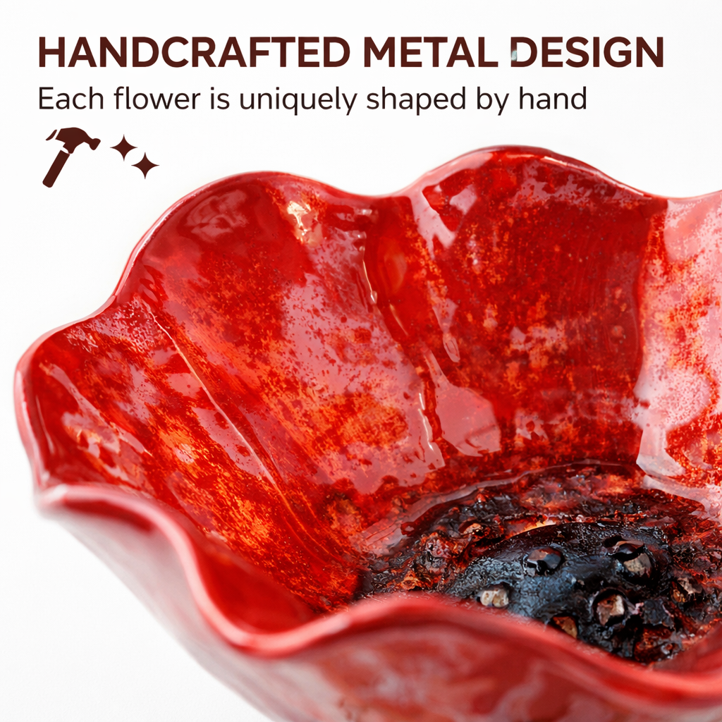 💖🎁2026 Mother's Day Gifts 50% Off--🐦🐦Handmade Metal Flower Garden Stake🎁