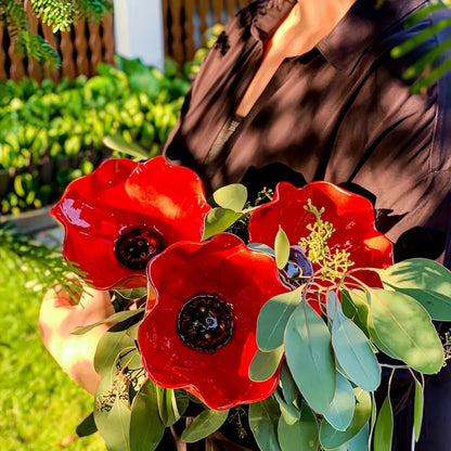 💖🎁2026 Mother's Day Gifts 50% Off--🐦🐦Handmade Metal Flower Garden Stake🎁