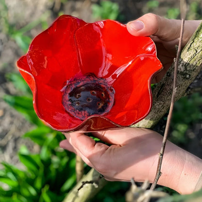 💖🎁2026 Mother's Day Gifts 50% Off--🐦🐦Handmade Metal Flower Garden Stake🎁