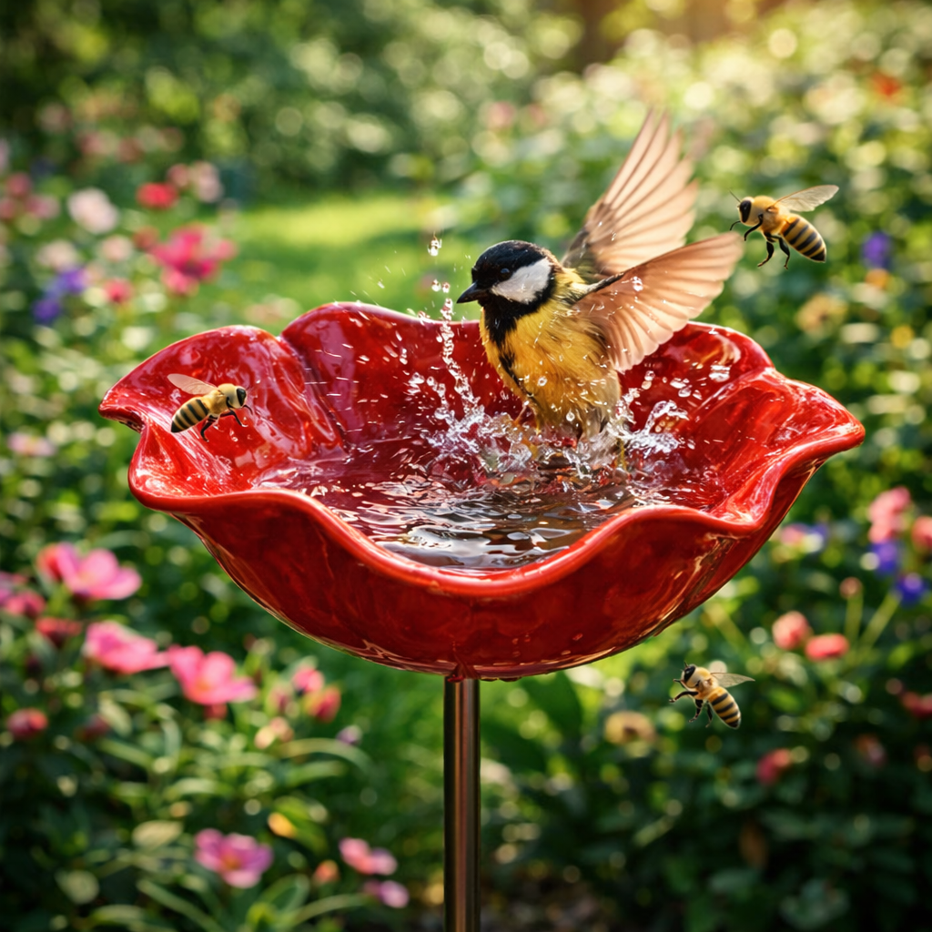 💖🎁2026 Mother's Day Gifts 50% Off--🐦🐦Handmade Metal Flower Garden Stake🎁