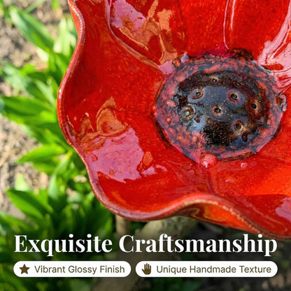 💖🎁2026 Mother's Day Gifts 50% Off--🐦🐦Handmade Metal Flower Garden Stake🎁