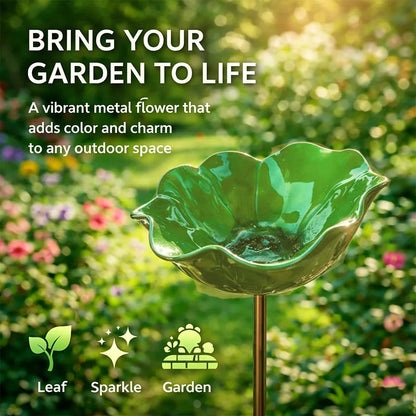 💖🎁2026 Mother's Day Gifts 50% Off--🐦🐦Handmade Metal Flower Garden Stake🎁