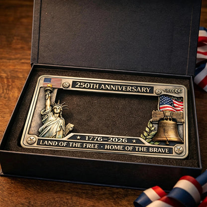 🦅LAST DAY 49% OFF-🔥250th Anniversary Commemorative License Plate Frame