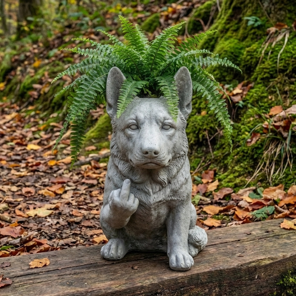 🐶Funny French Bulldog Planter – Your Plants Just Got Attitude 🌿🐶