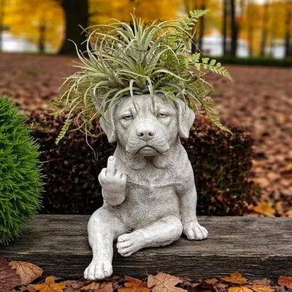 🐶Funny French Bulldog Planter – Your Plants Just Got Attitude 🌿🐶