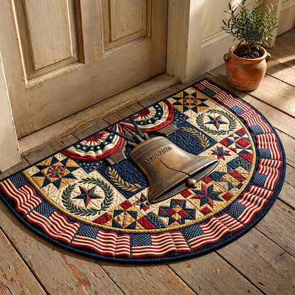 🎊🎊America 250 Years Patchwork Quilted Welcome Mat