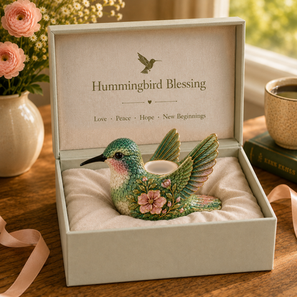 🌸🌸Hummingbird Candle Holder Of Hope & Blessings ✨